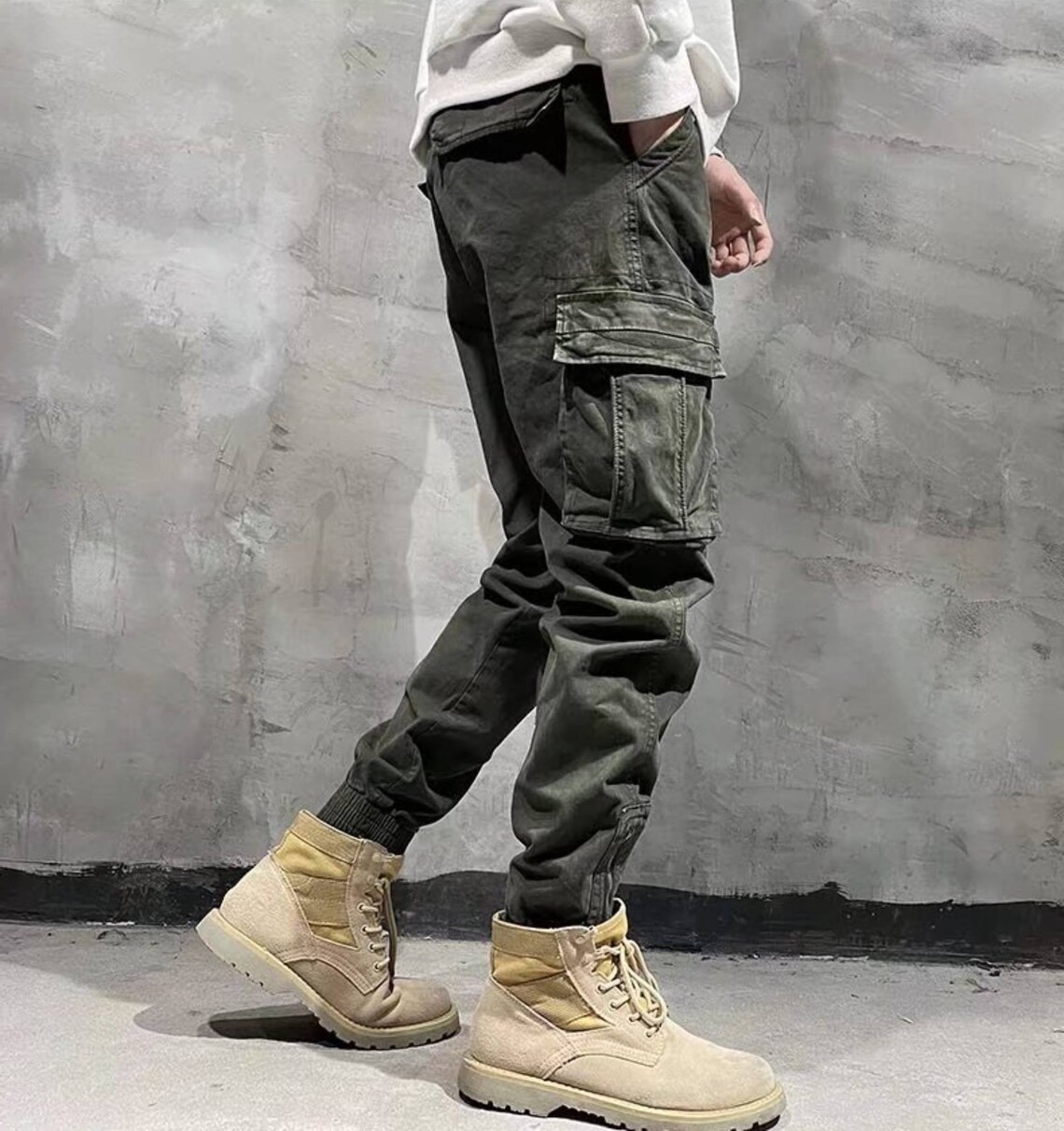 Cyberpunk Men's Techwear Pants Japanese Joggers Cargo - Etsy