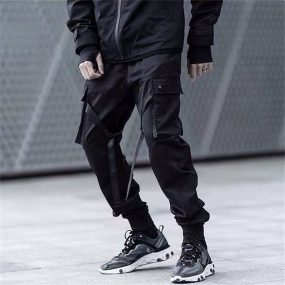 Tactical Techwear Pants Gothic Darkwear Cargo Pants - Etsy