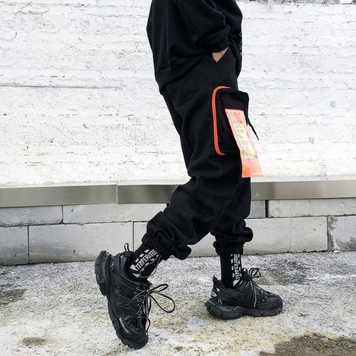 Gothic Techwear Pants Jogger Warcore Clothing Harajuku | Etsy
