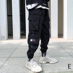 Men's Tactical Techwear Pants Japanese Joggers Cargo - Etsy