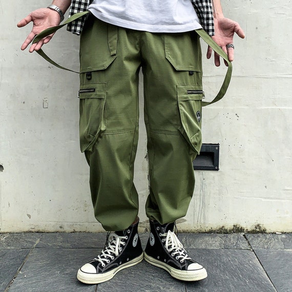 Straps Techwear Pants Gothic Tactical 