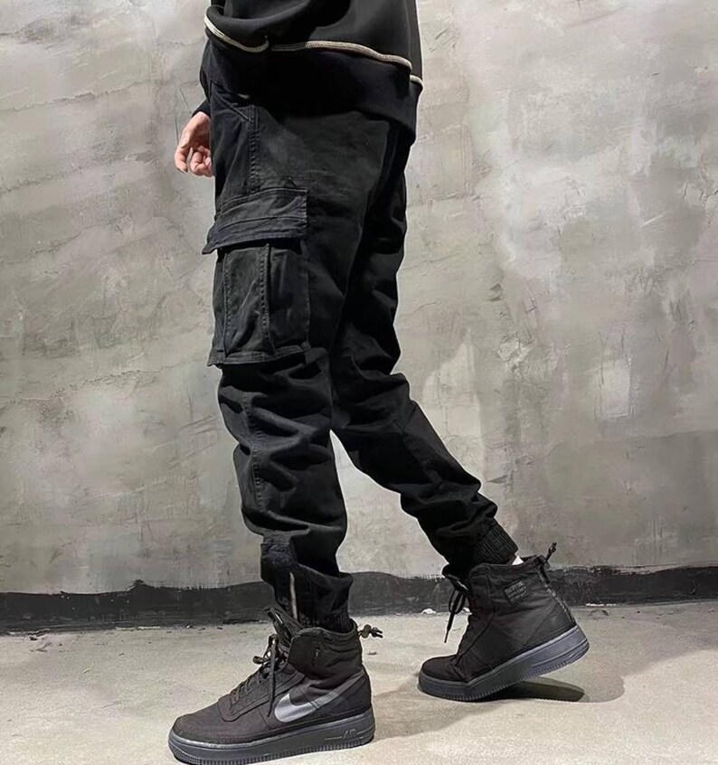 Cyberpunk Men's Techwear Pants Japanese Joggers Cargo - Etsy