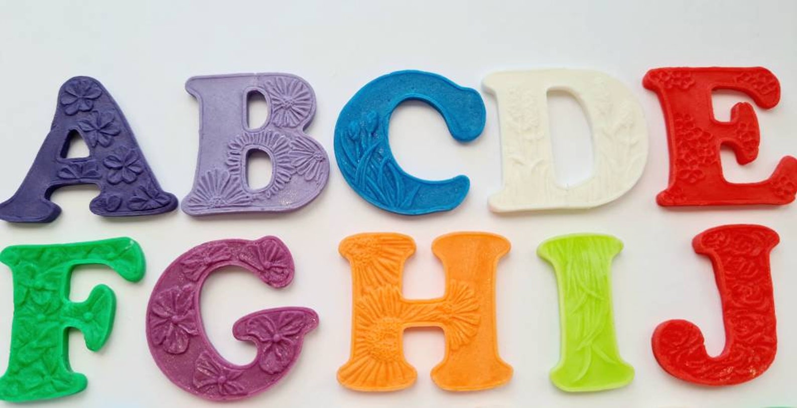 Edible Sugar Letters and Numbers Personalised Cake and Etsy