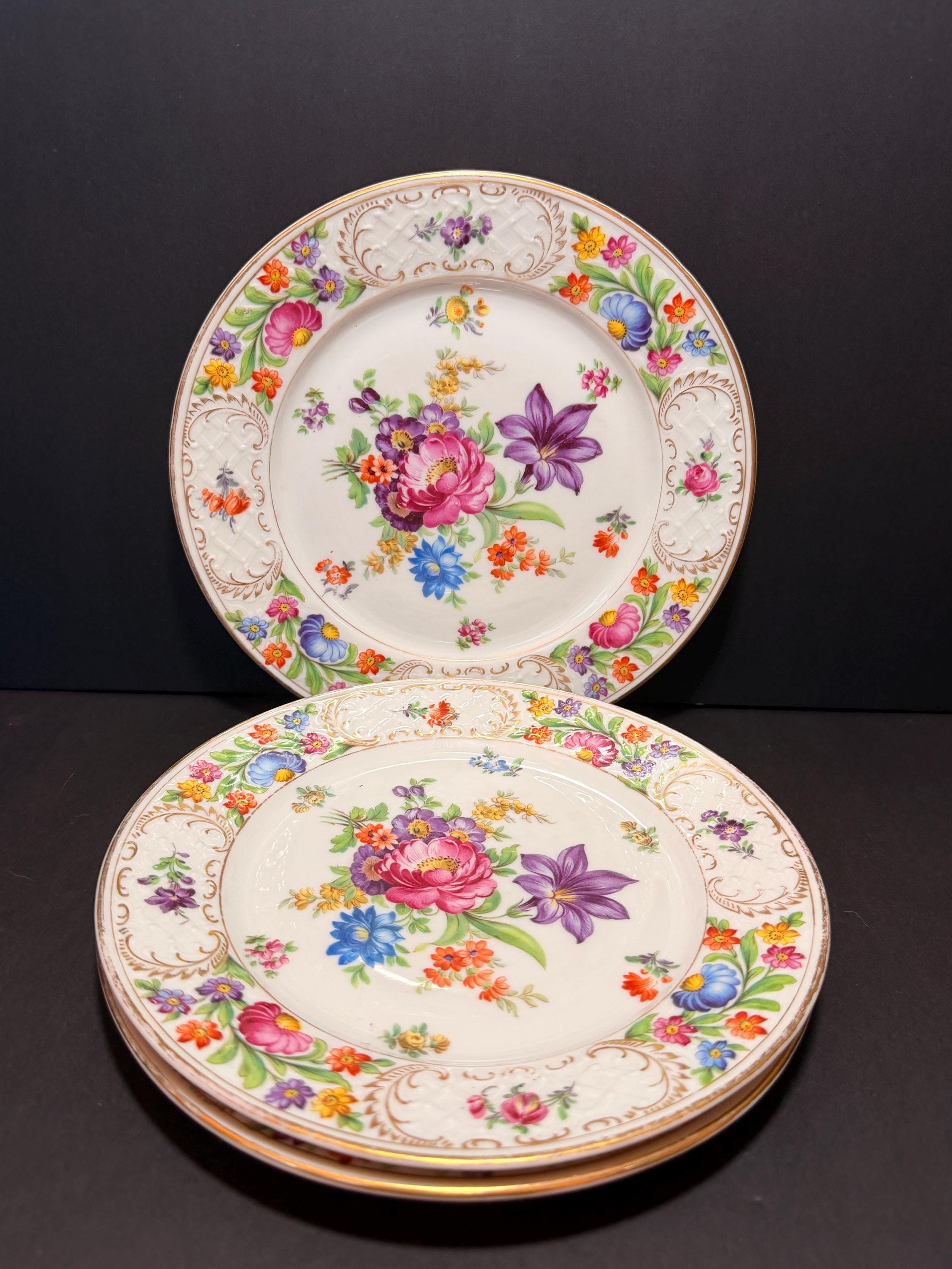 Dresden China Plate - Etsy