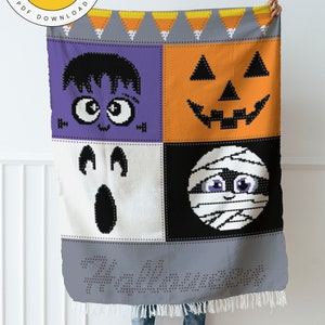 Crochet Pattern/Boo Thangs/Bobble Stitch/graph and written instructions