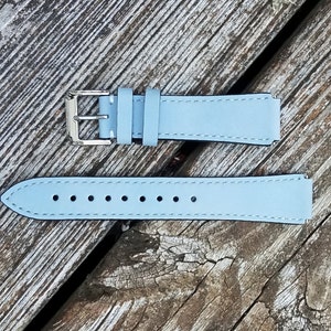 Suede Leather Watch Strap 18mm Wide Watch Band Seiko 5
