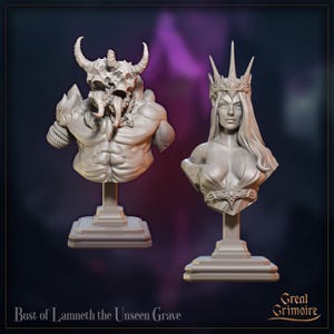 Great Grimoire - Dark Messiah - Bust - Resin Figurines