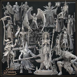 Great Grimoire - Dawn of Heresy - Resin figurines