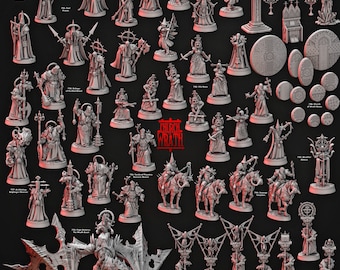 Cast n Play - Church of Wrath - Resin Figures