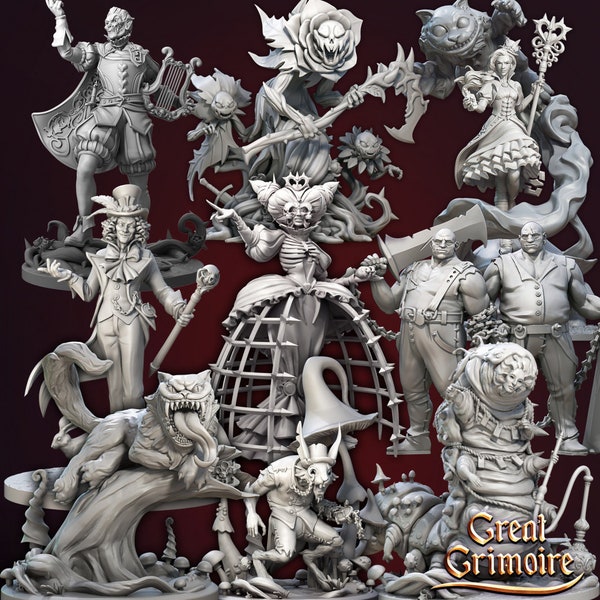 Great Grimoire - Alice in Nightmareland - Figurines résine