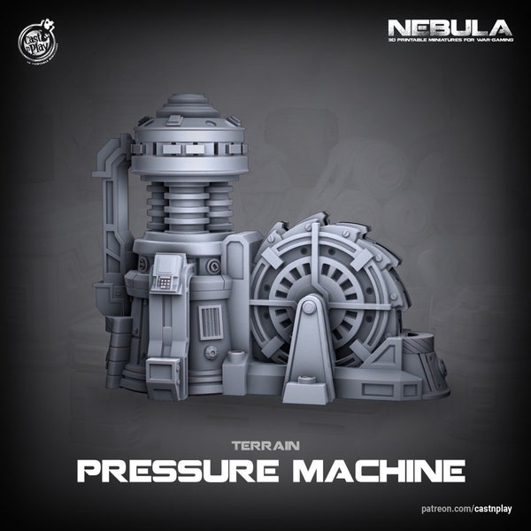 Cast n Play - Nebula - Machine à pression - Figurine résine