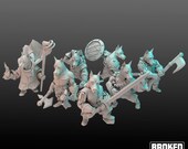 Broken Anvil - Barkonians - Dob - Resin figurines