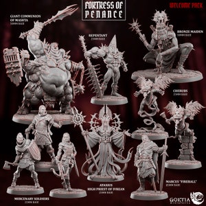 Goetia Miniatures - Botgöringens fästning - Resinfigurer