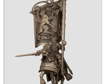 Highlands Miniatures - Sunland - Large Banner - Resin Figurines