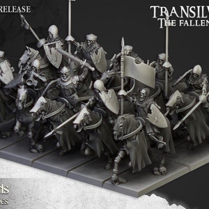 Highlands Miniatures - Undead - Squelettes Montés - Figurines résine