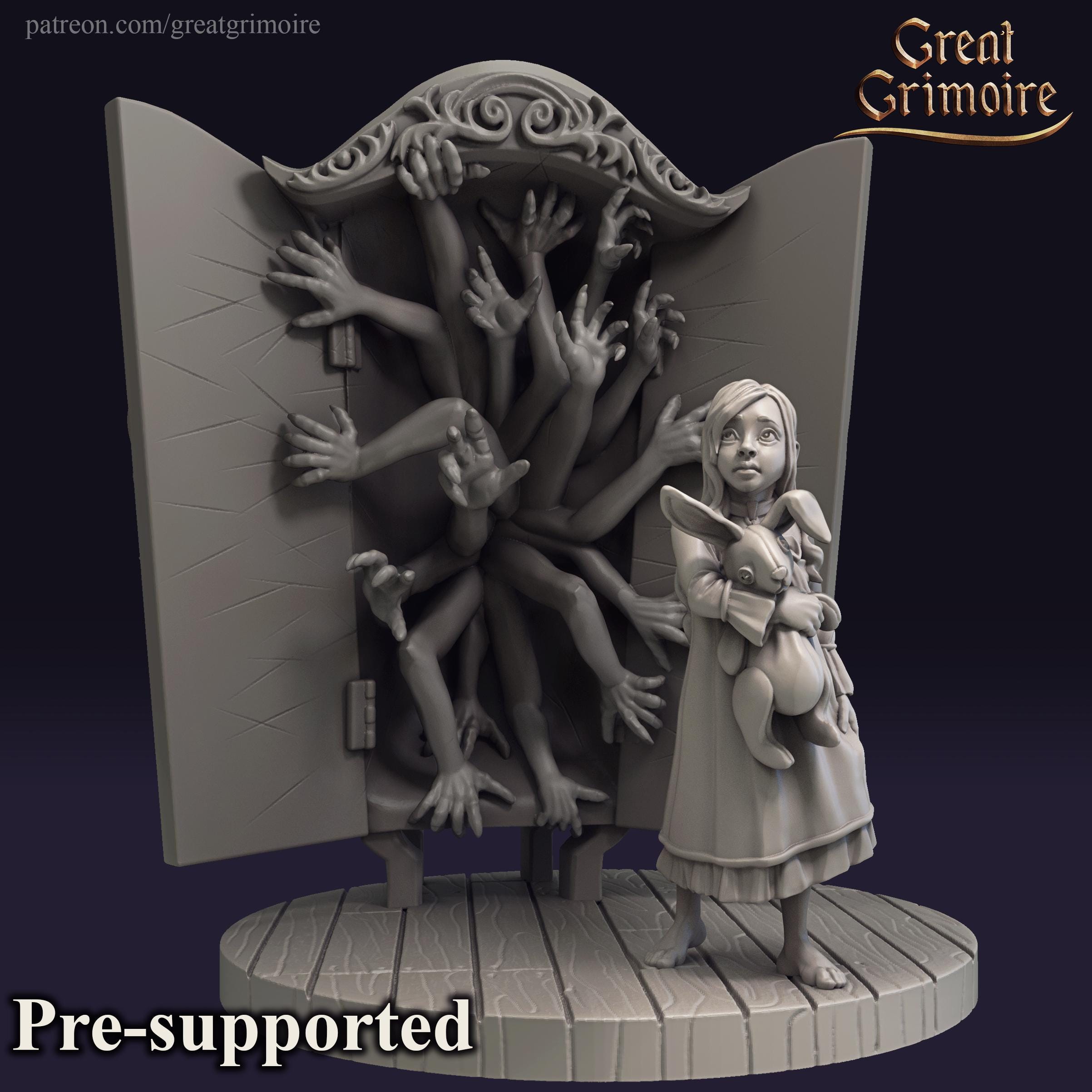 Great Grimoire - Mystic Lab - Resin Figurines - Etsy