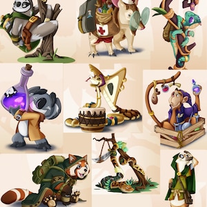 Cast n Play - Cornelia's Companions - Animaux Exotiques