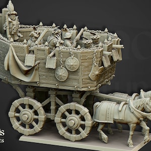 Highlands Miniatures - Sunland - Grand Wagon - Resin figurines