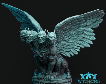 Witchsong Miniatures - Hydra Sphinx - Figurines résine