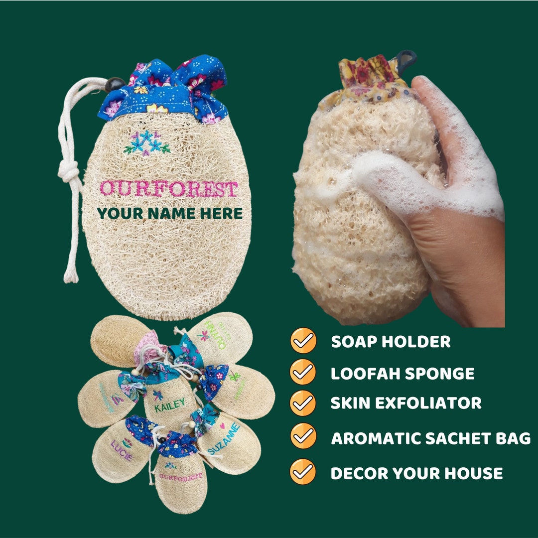 Personalized Soap Saver Bag Loofah Saver Bags Soap Saver Etsy