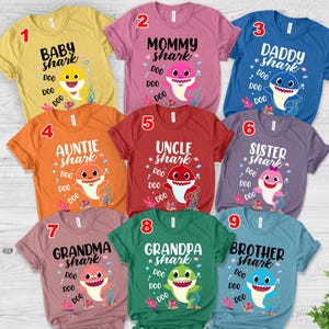 Buy Daddy Shark Pajamas Online In India Etsy India
