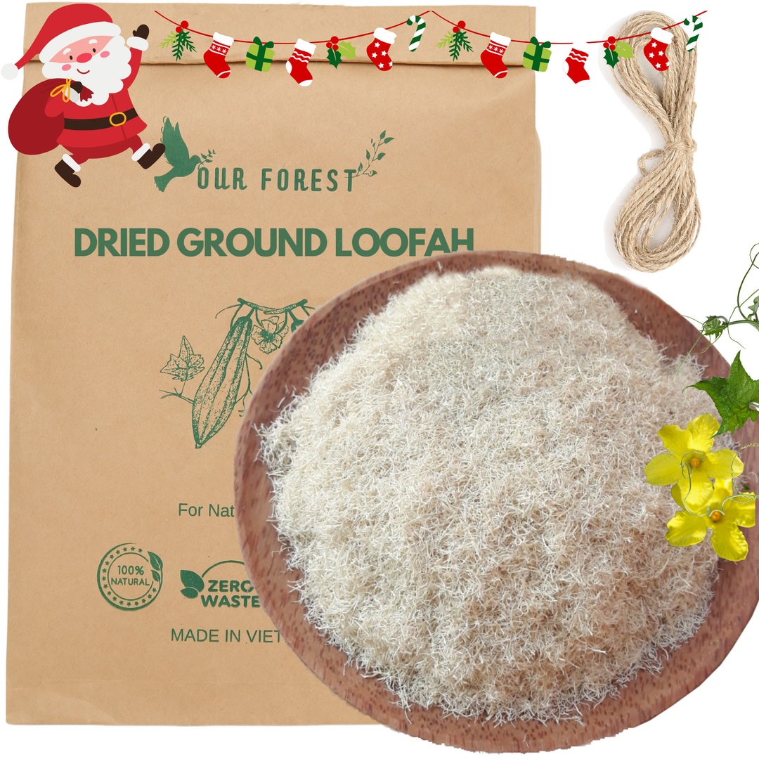 4 Oz Ground Loofah Powder Botanicals Additives for Soap Natural Loofah