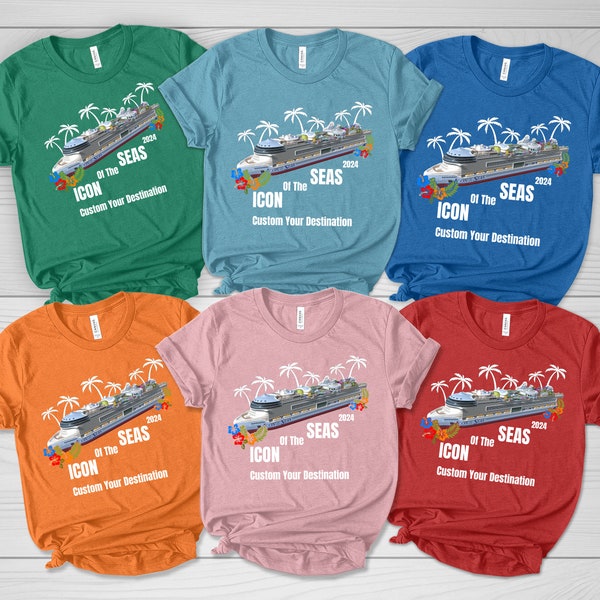 Icon of the Seas Inaugural Sail Jan 2024 Pink/Purple Women's T-shirt main image 1