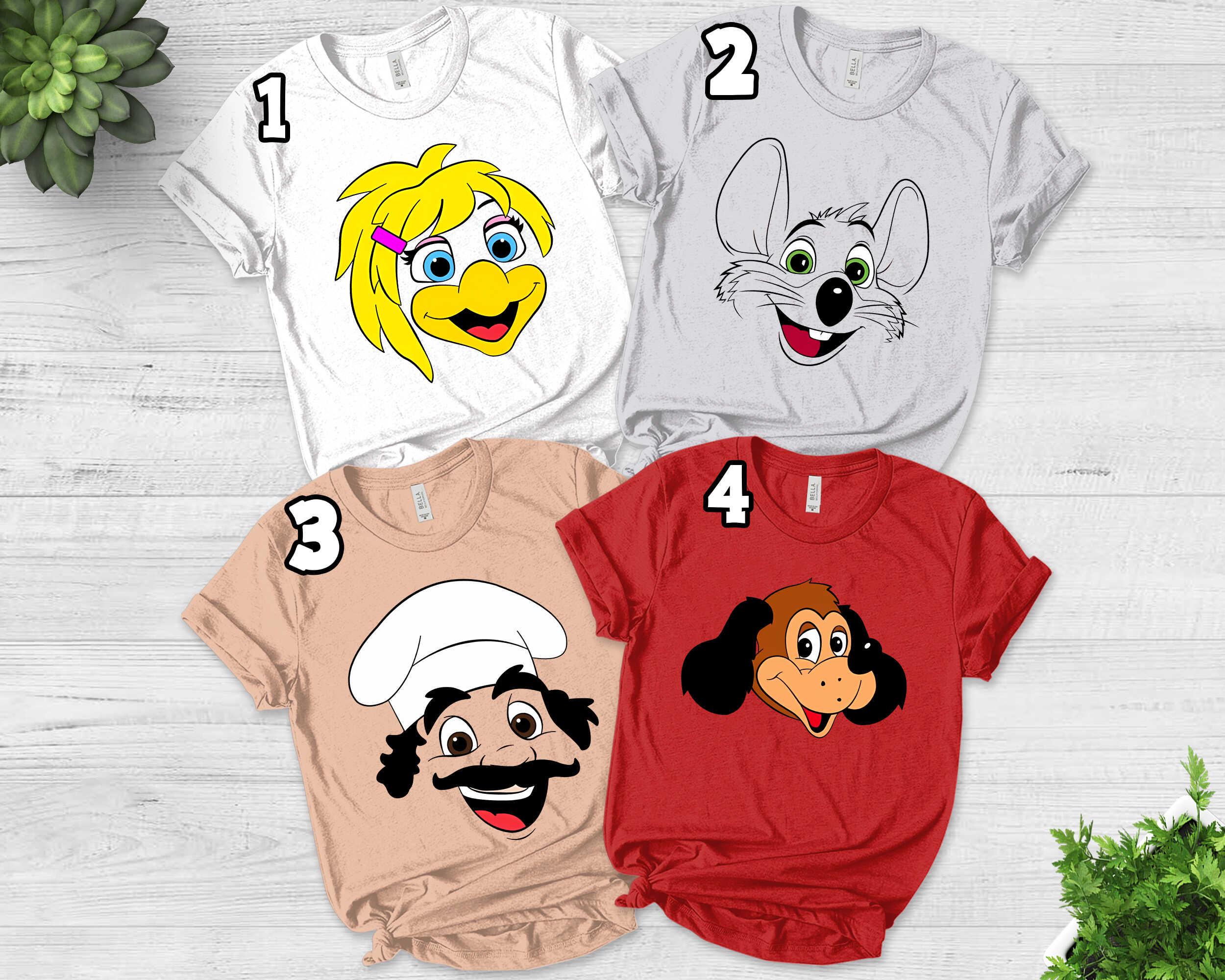 Discover Chuck E. Cheese Costume Halloween Shirt