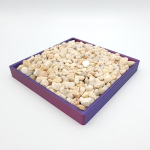 Pebble Tray for Plants (pre-washed pebbles included)