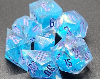 Gossamer Sea - 7 Piece Dice Set