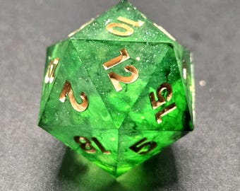 Sun Kissed Glade - Seven Piece Dice Set