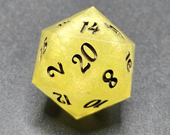 Dandelion - Seven Piece Dice Set