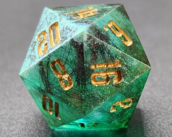 Forest's Tarnished Heart - 7 Piece Dice Set