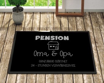 Fussmatte * Pension * Oma & Opa *