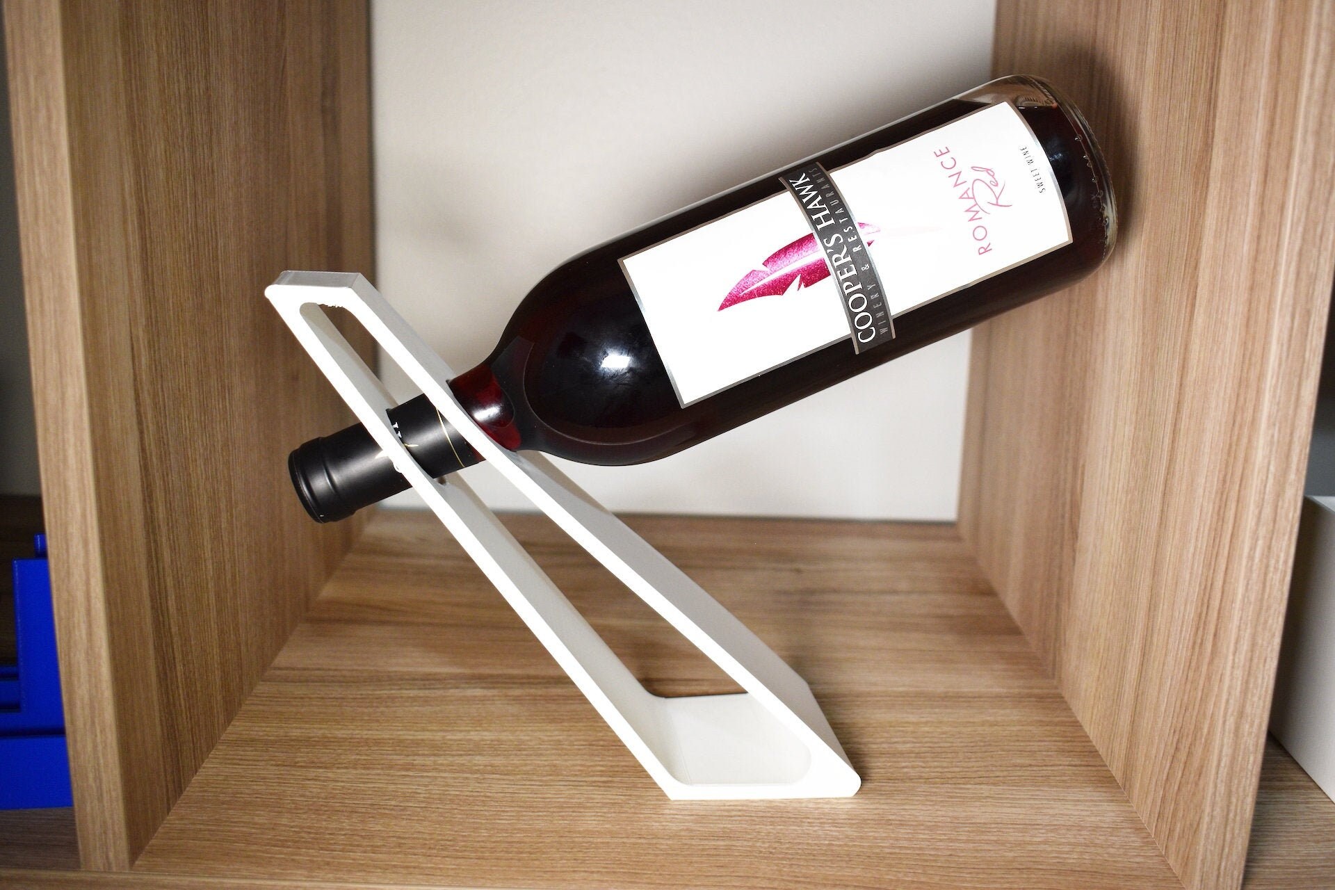 Self Balancing Wine Bottle Holder Modern Wine Bottle Holder Etsy UK