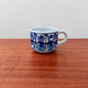 Real Copenhaga Tenera. Xícara de café rara. Projetado por Grethe Helland Hansen, Dinamarca, década de 1960.