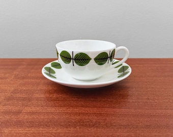 Gustavsberg Berså/ Bersa Tea Cup and Saucer 250ML , Vintage