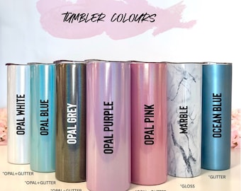 20z Skinny tumbler cup with straw, blank, bulk tumblers, party favours, gift favours
