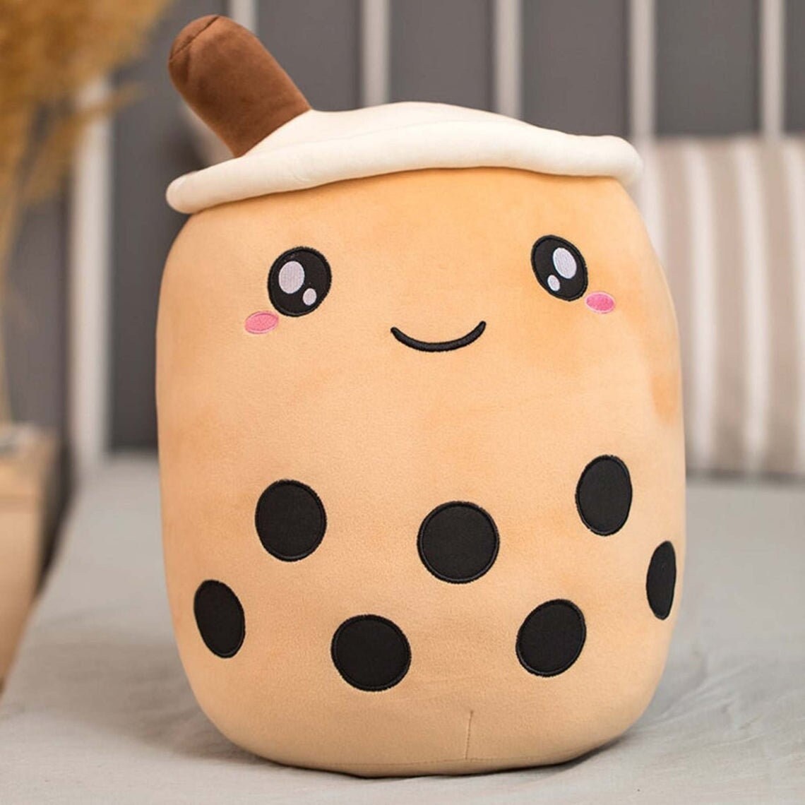 Boba Tea Plush Bubble Tea Plush Toy Boba Milk Tea Plush | Etsy