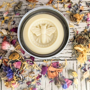 lotion bars, lotion bars in tins, beeswax, solid lotion, natural ingredients, moisturizer, zero waste, gifts for her