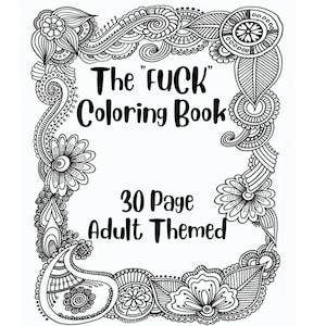 Fuck Feelings: Funny Motivational Swearing Coloring Book for Adults Stress