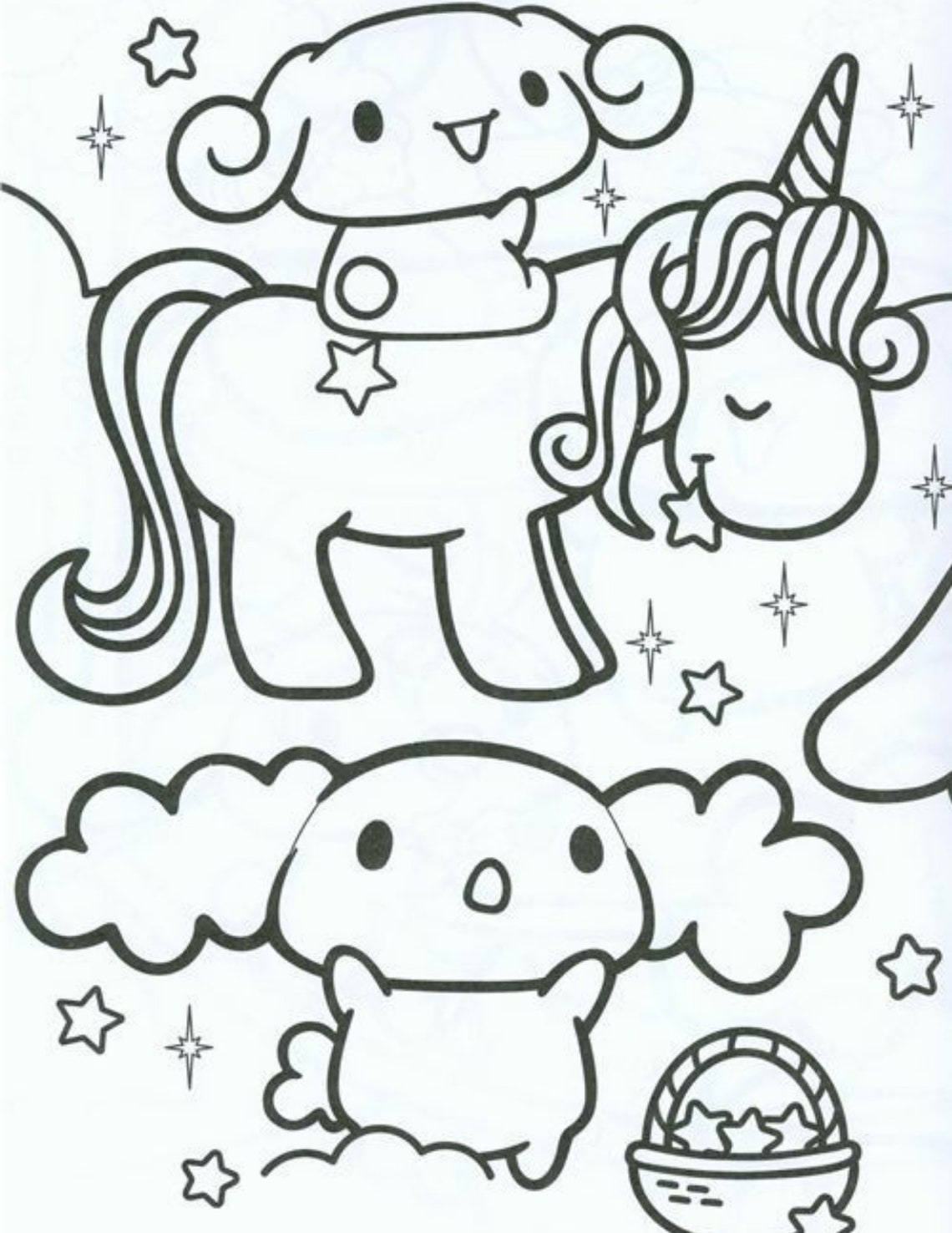 Cute Kawaii Coloring Pages Printable