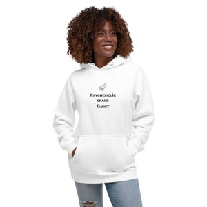 Psychedelic Space Cadet - Sudadera con capucha unisex para mujeres