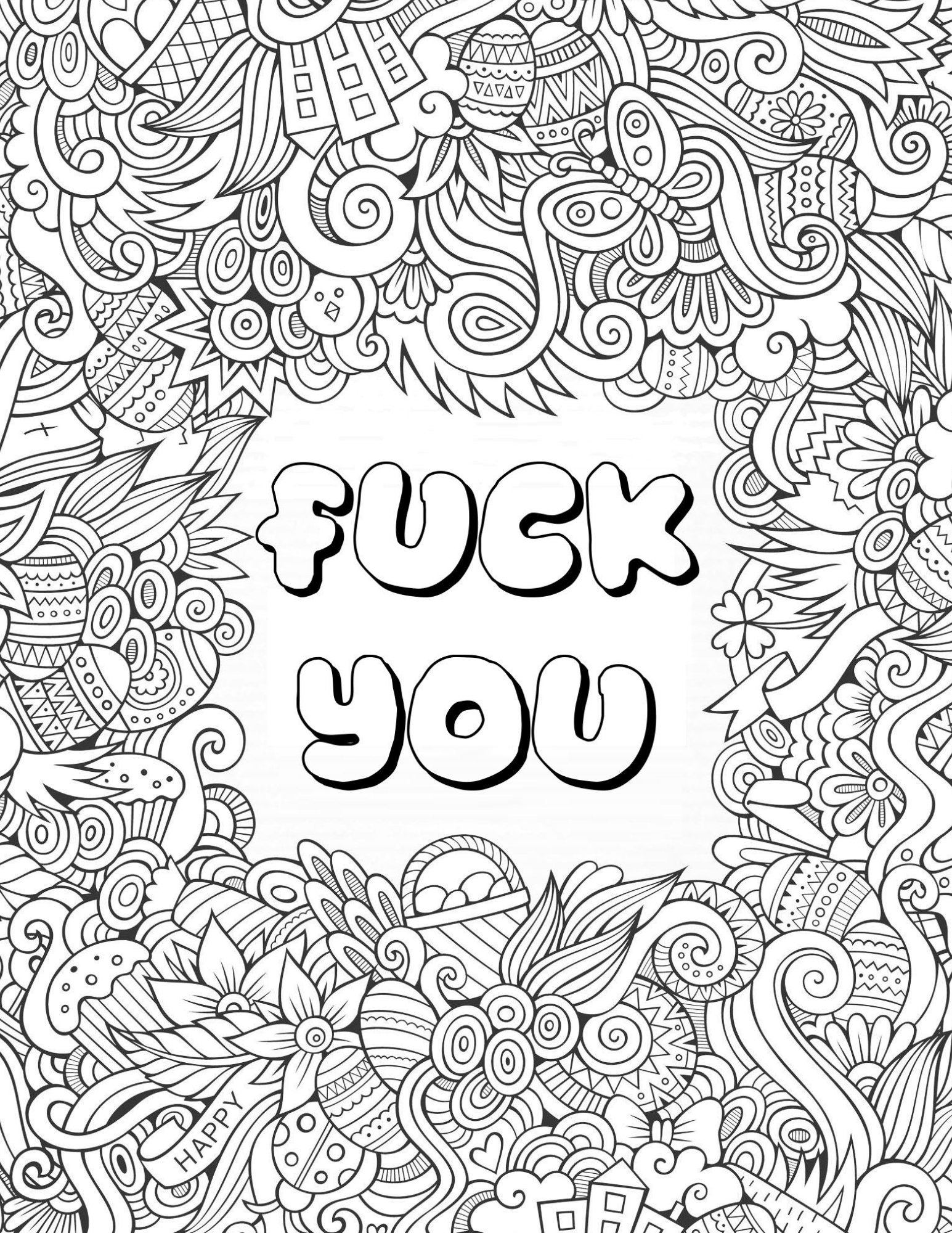 Eat Sheet and Die: The Epic Profane Swearing Adult Colouring Book: Profane Swear Word Finds Sweary Fun Way - Swearword Colouring for Stress Relief [Book]