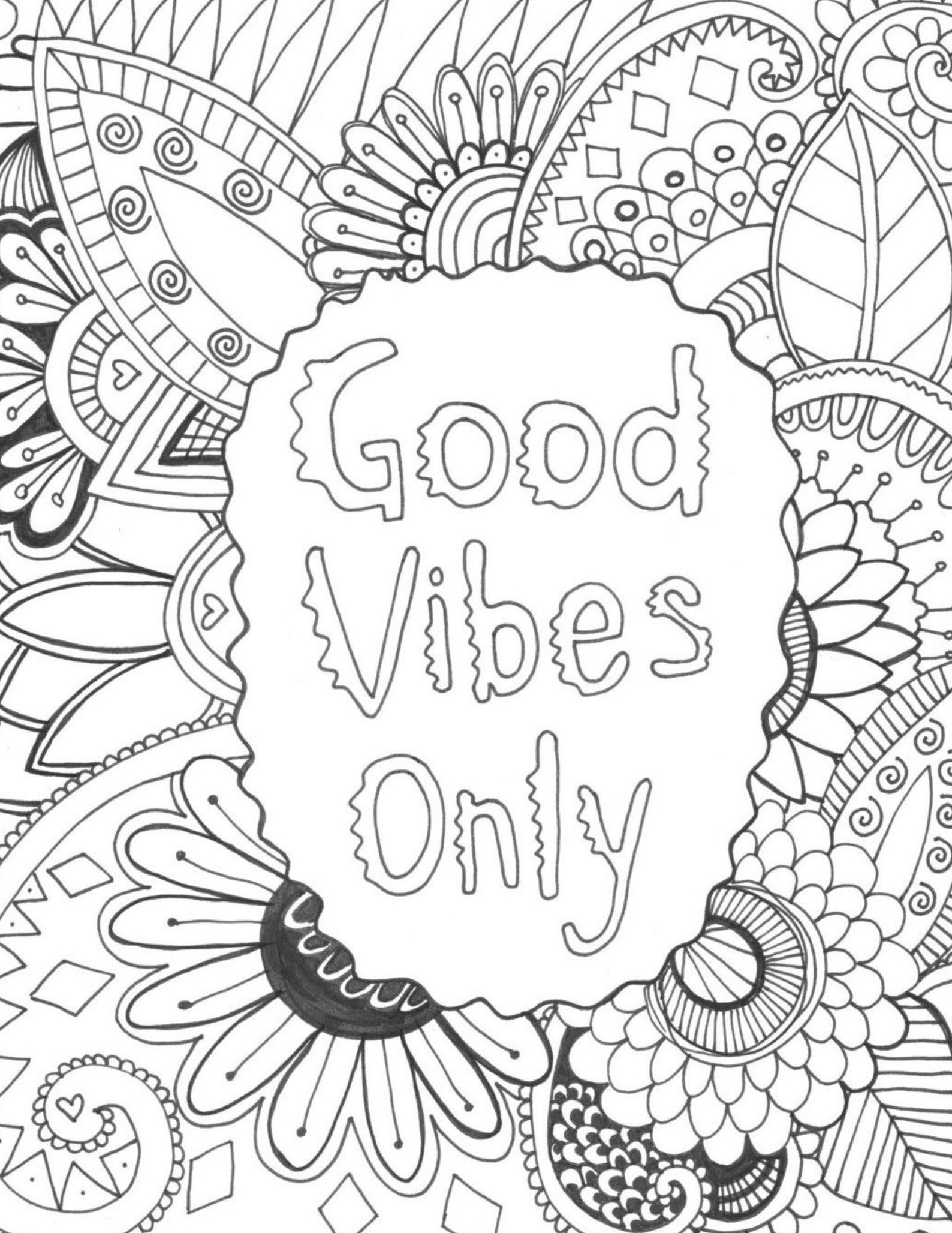 You Are Enough Coloring Page Coloring Pages