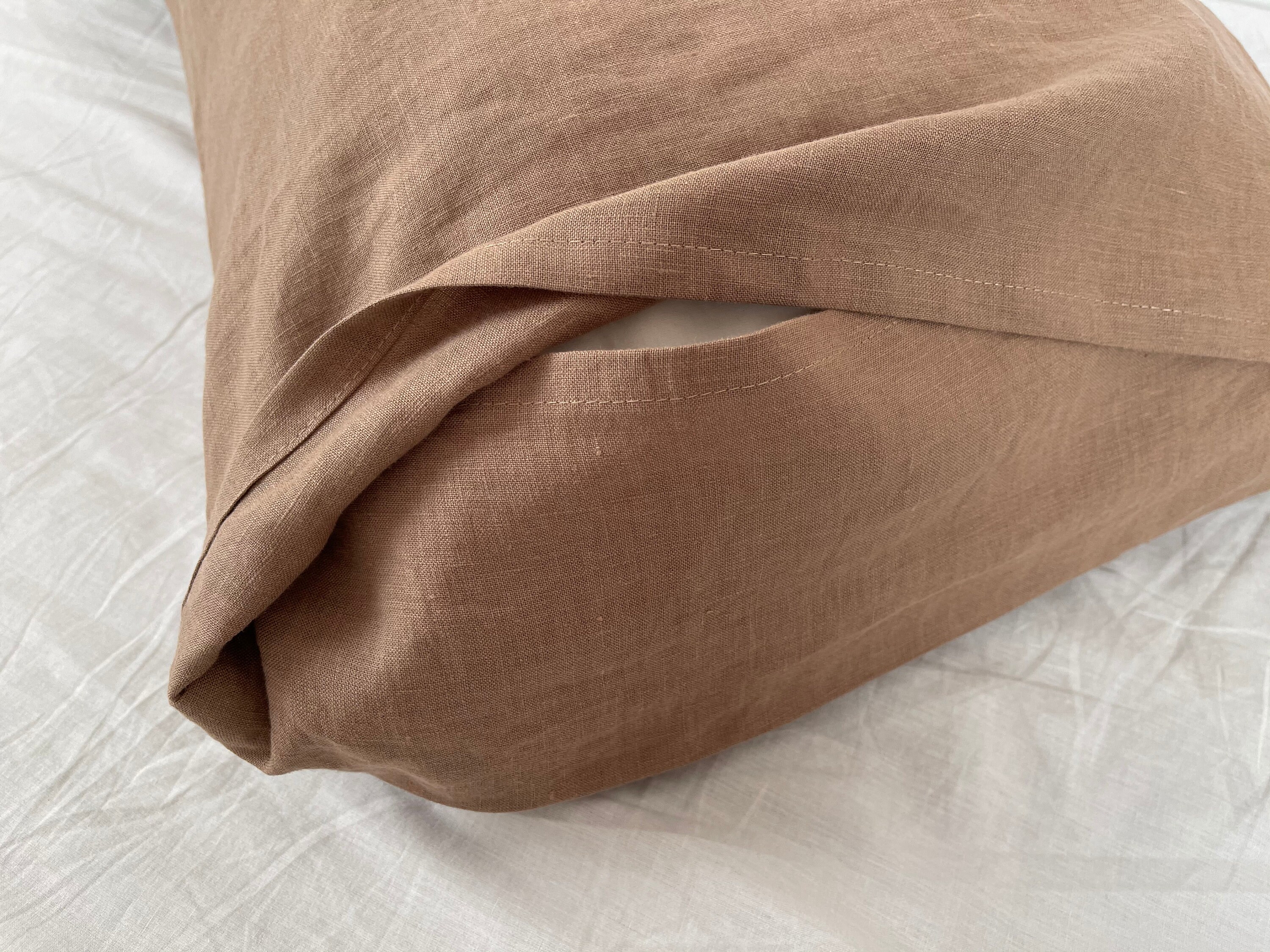 Linen Pillowcases. Closure envelope. Queen King. 100 linen. Etsy