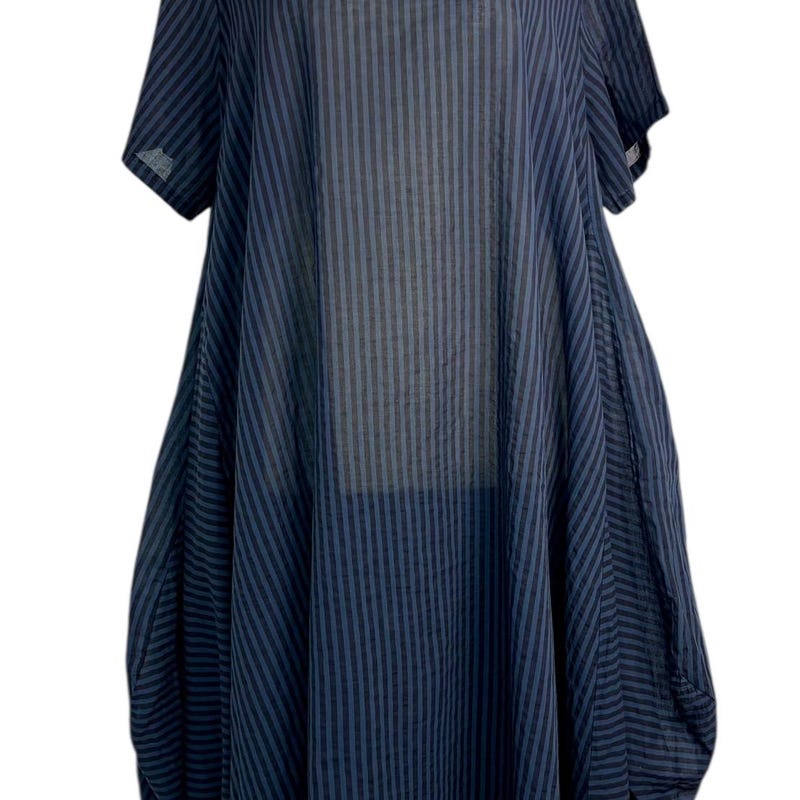 The Greii Navy Striped Dress 30a main image 1