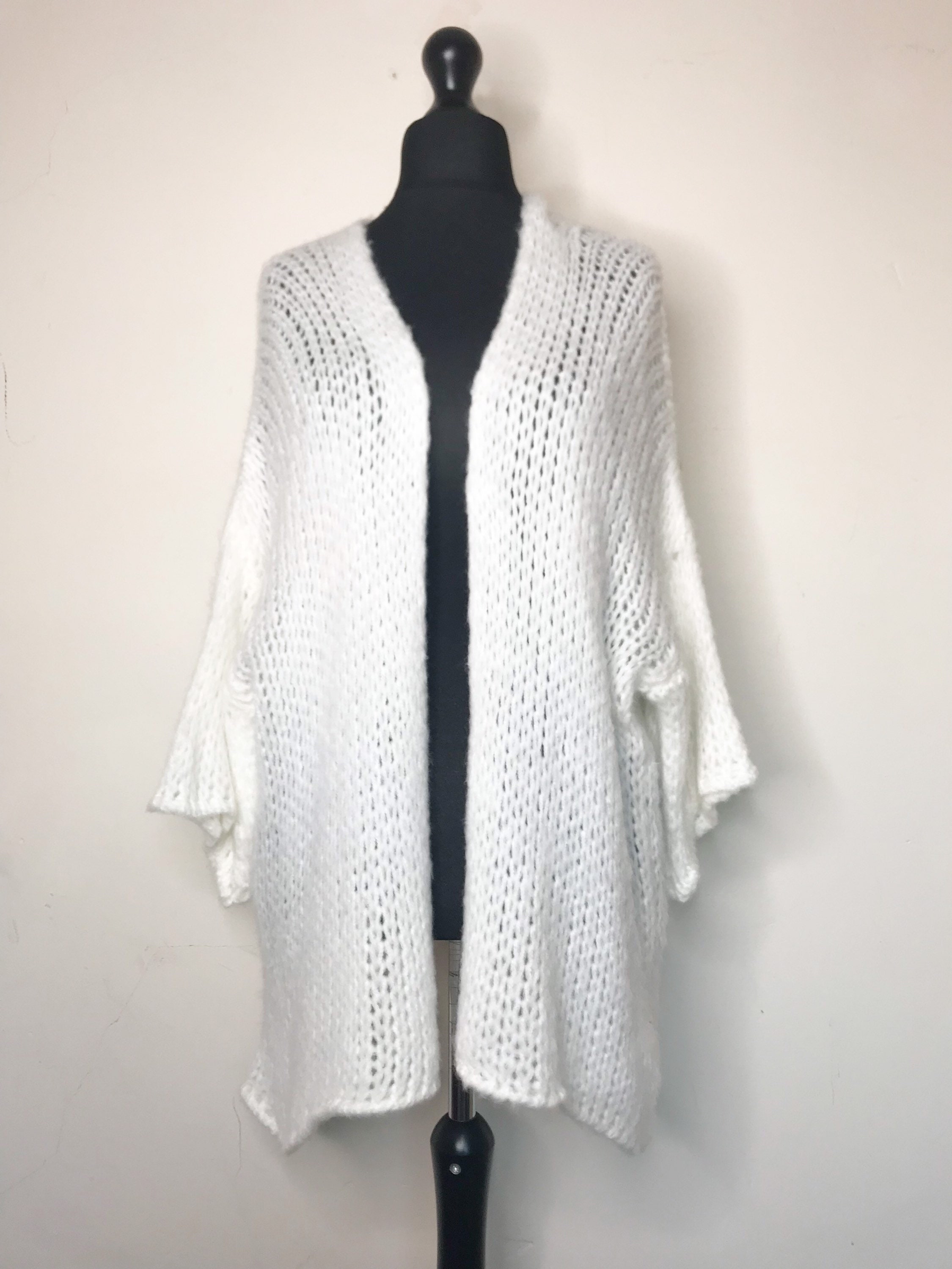 no sleeve cardigan