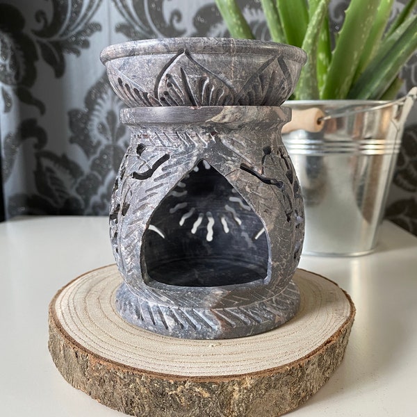 Soapstone Wax Melt Burner - Sun Shape - Gift