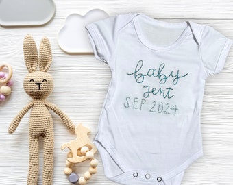 Personalized Embroidered Baby Bodysuit